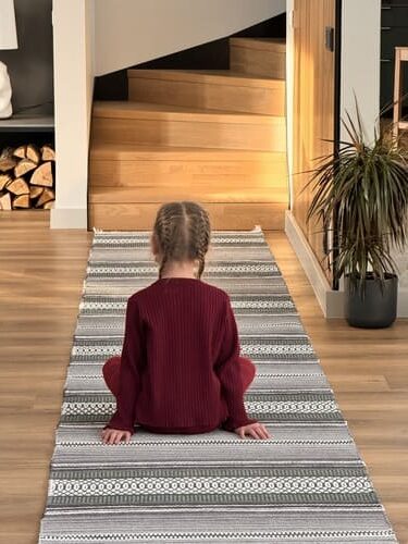 Puuvillane vaip elutuppa Oteks