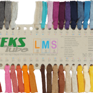 Trikoopaela värvikaart kirevate värvidega